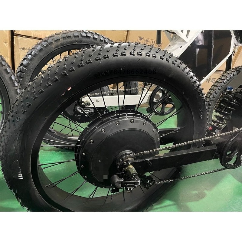Qs273 Hub Motor 8000W 72V - طقم تحويل دراجة نارية كهربائية بمحرك