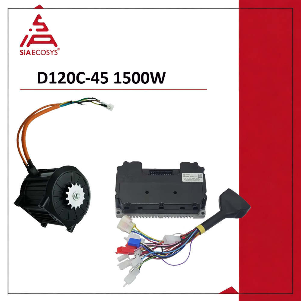 Electric Motorcycle Conversion Kit 72V - محرك QSMOTOR D120C-45 بقدرة 1500 واط