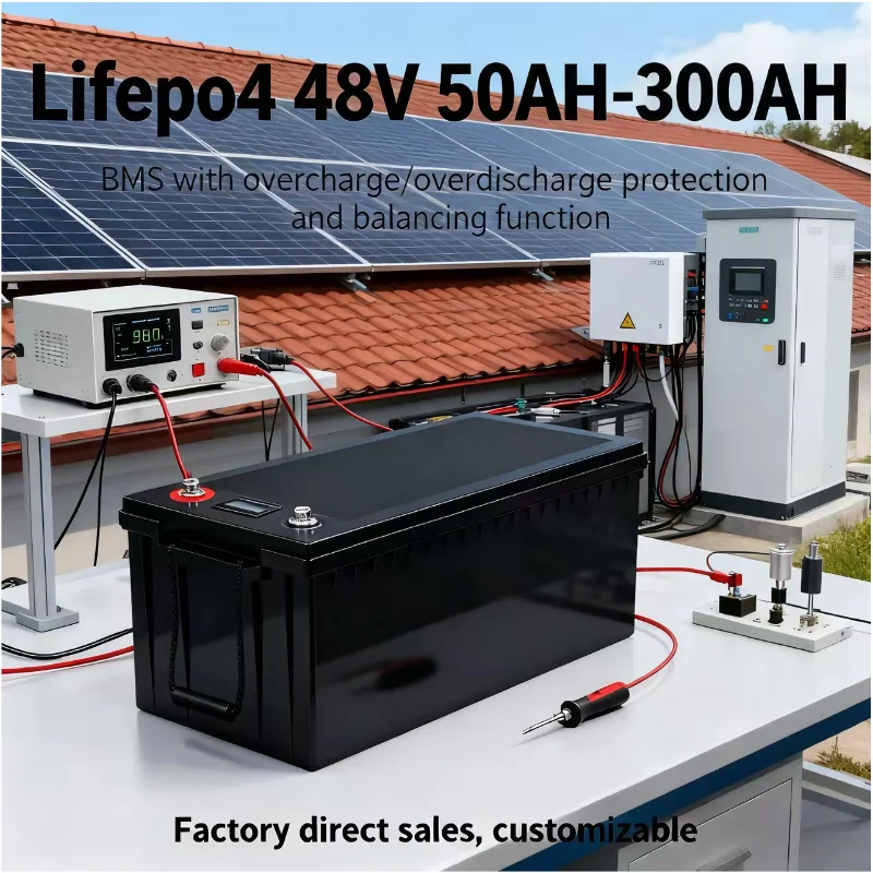 72V 60Ah Lifepo4 Battery Pack - حزمة بطارية LiFePO4 48 فولت 50/100/150/200/300