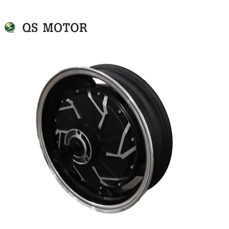 عرض خاص: محرك QS 14*3.5 بوصة 5 - مراجعة 72V 5000W Electric Motorcycle وسعره