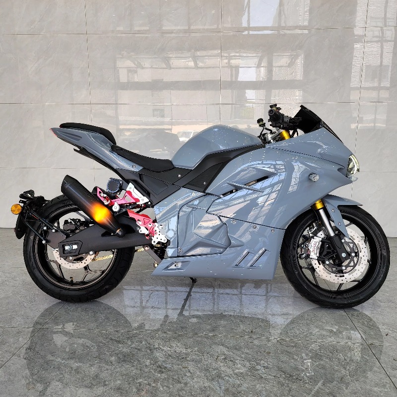 دراجة نارية كهربائية STLF بسرع - مراجعة 72V 5000W Electric Motorcycle وسعره