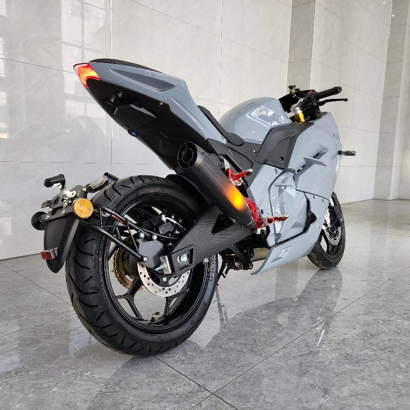 دراجة نارية كهربائية STLF بسرع - مراجعة 72V 5000W Electric Motorcycle وسعره