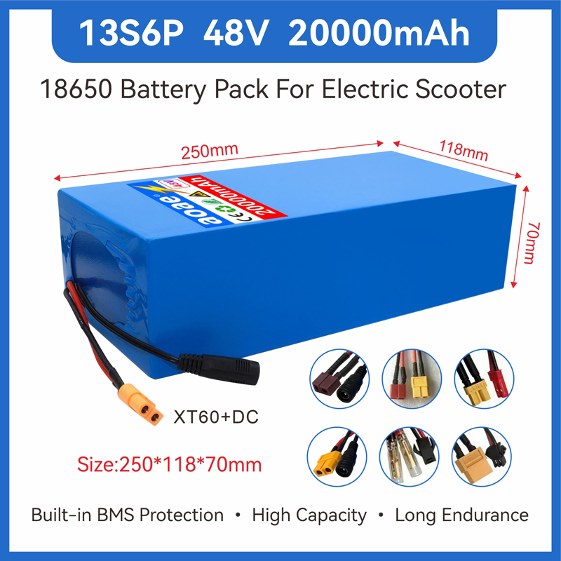 بطارية سكوتر كهربائي 48 فولت 1 - مراجعة 60V 30Ah Electric Scooter Battery وسعره