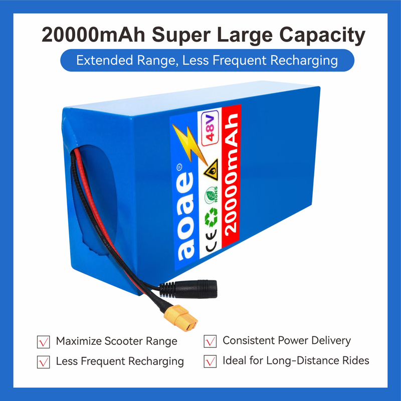 بطارية سكوتر كهربائي 48 فولت 1 - مراجعة 60V 30Ah Electric Scooter Battery وسعره