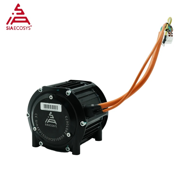 محرك QSMOTOR D120C-45 بقدرة 15 - مراجعة Electric Motorcycle Conversion Kit 72V وسعره