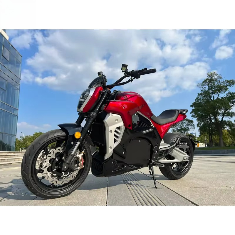 دراجة نارية كهربائية للبالغين  - مراجعة 72V 5000W Electric Motorcycle وسعره