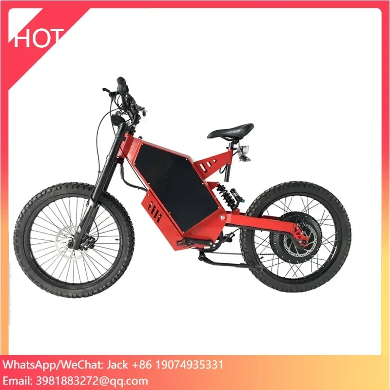 دراجة كهربائية سريعة للطرق الو - مراجعة 72V 12000W Electric Dirt Bike وسعره