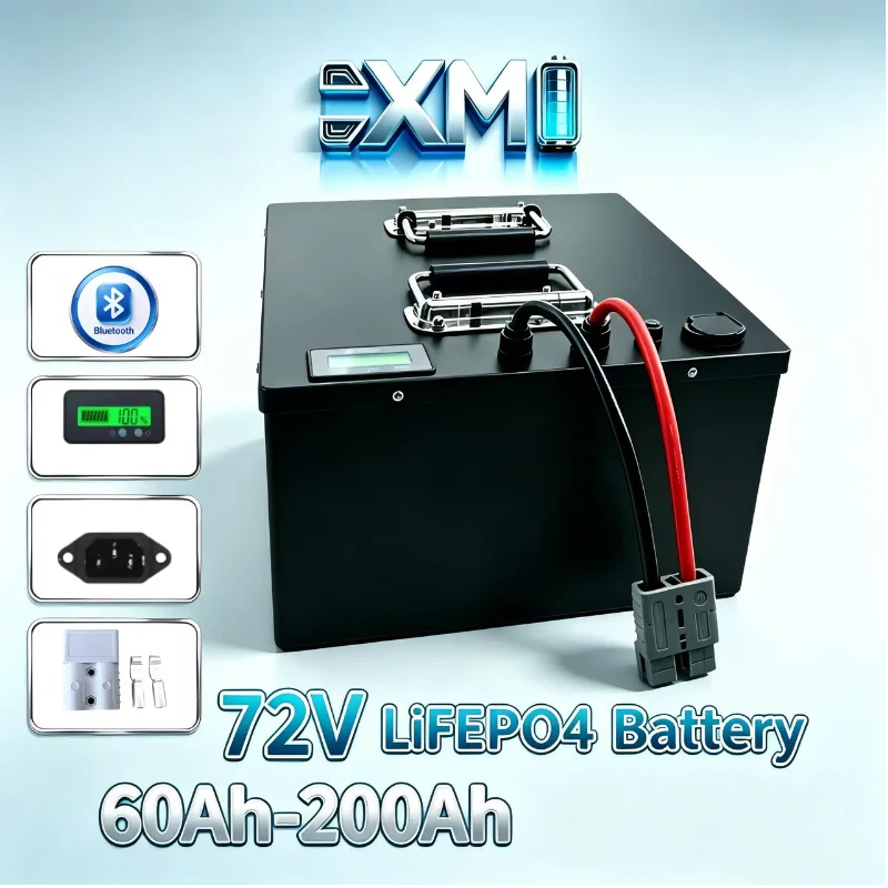 حزمة بطارية ليثيوم حديد فوسفات - مراجعة 72V 60Ah Lifepo4 Battery Pack وسعره