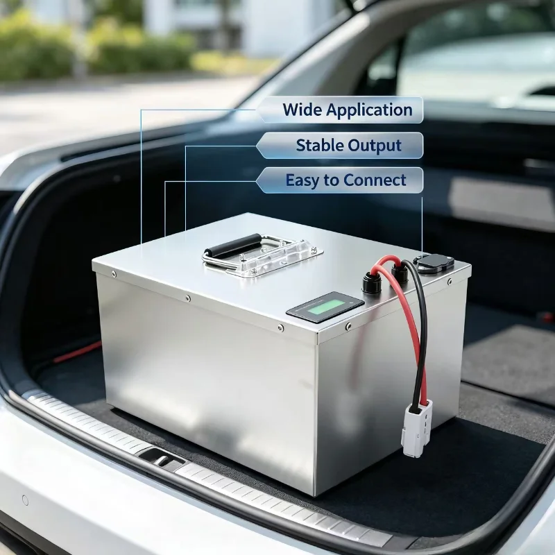 بطارية ليثيوم فوسفات الحديد (L - مراجعة 72V 60Ah Lifepo4 Battery Pack وسعره