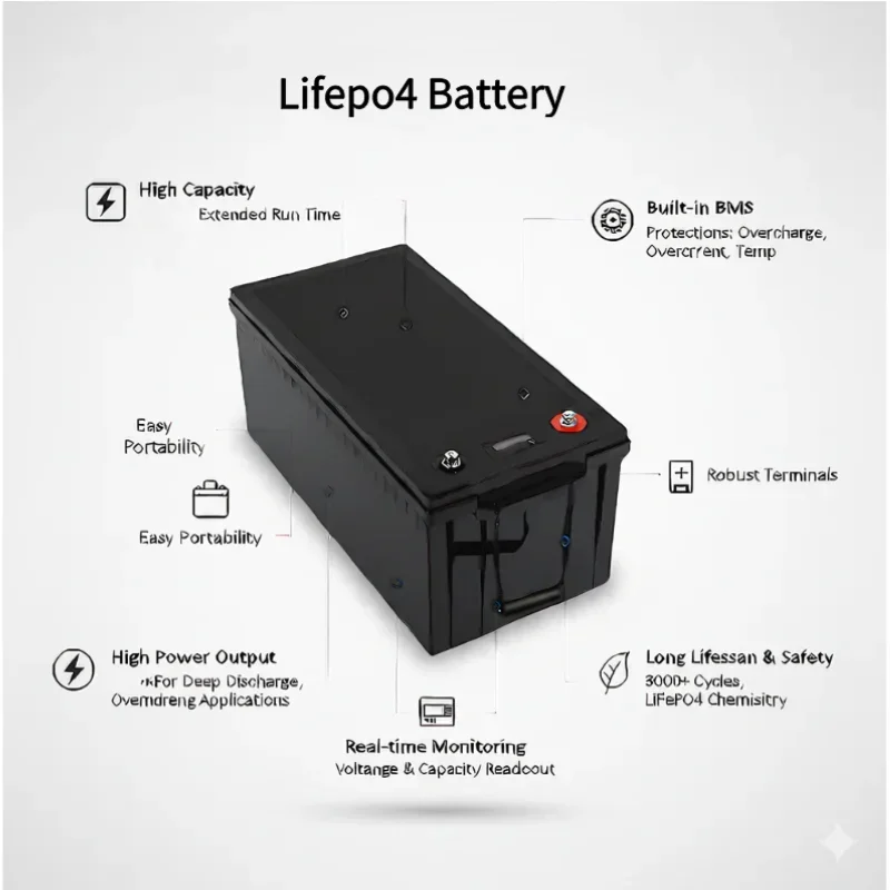 حزمة بطارية LiFePO4 48 فولت 50 - مراجعة 72V 60Ah Lifepo4 Battery Pack وسعره