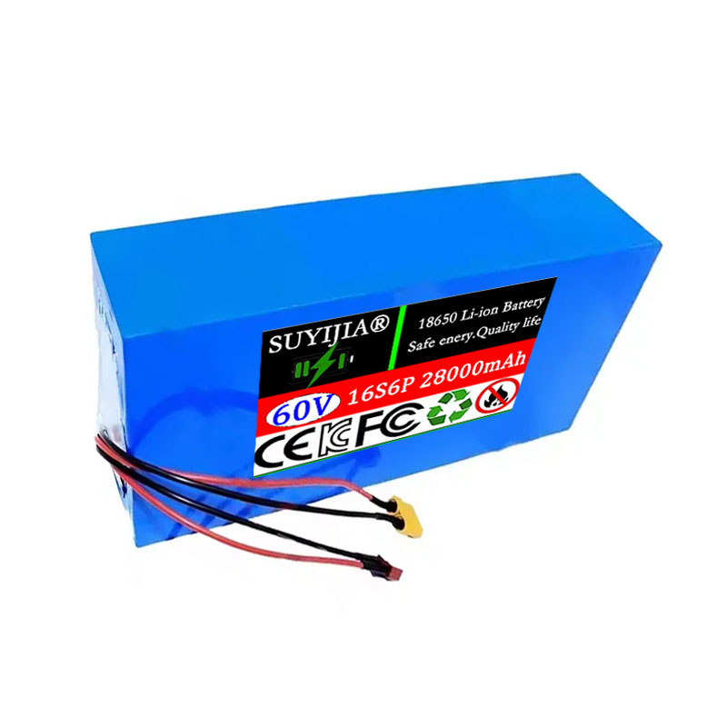 جديد 16S6P 60 فولت 28Ah 18650  - مراجعة 60V 30Ah Electric Scooter Battery وسعره