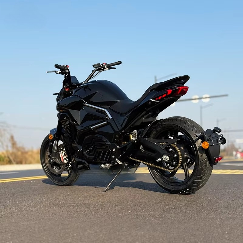 دراجة نارية كهربائية جديدة من  - مراجعة 72V 5000W Electric Motorcycle وسعره